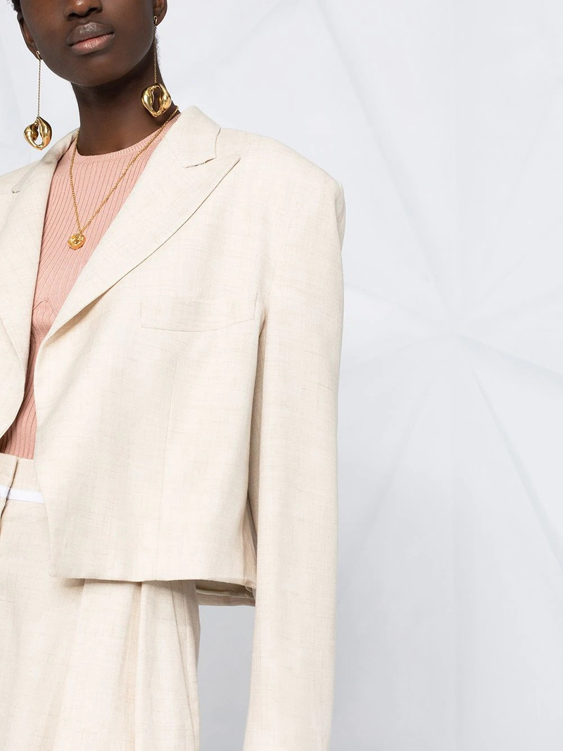 peak-lapel cropped jacket 3