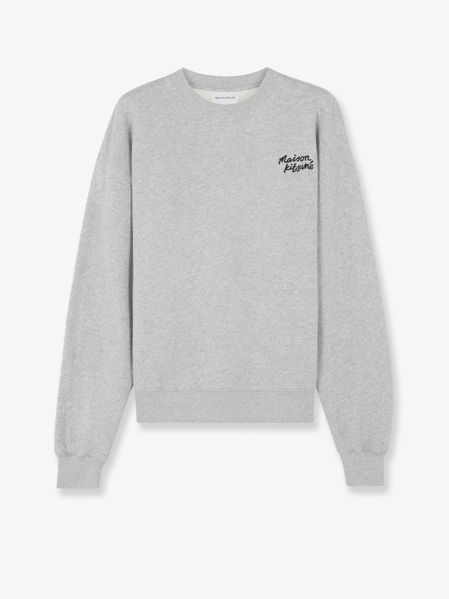 Maison Kitsune Cotton Sweatshirt With Lettering Logo - 1