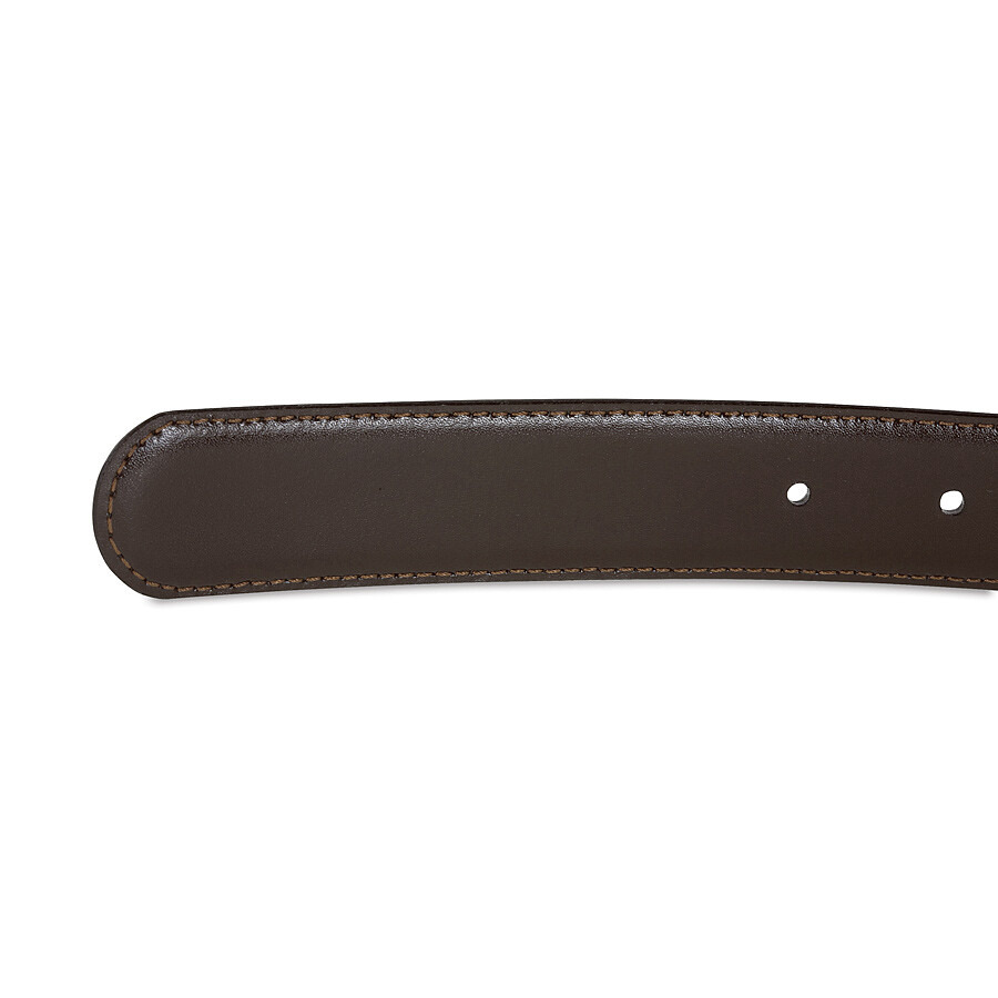 Montblanc Reversible Black/Brown Leather Belt 128135 - 4