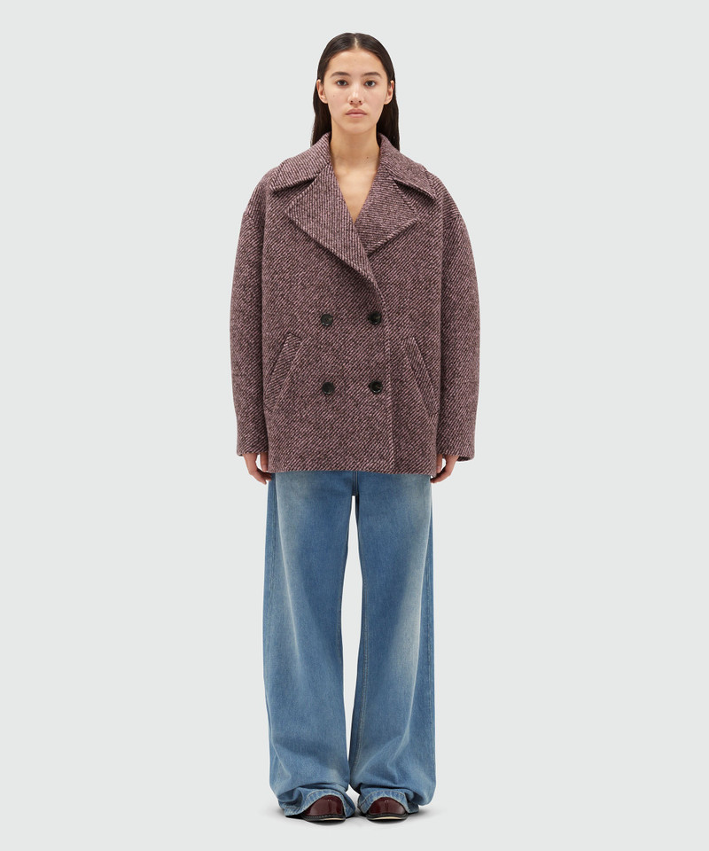 MSGM Wool double-breasted jacket outlook