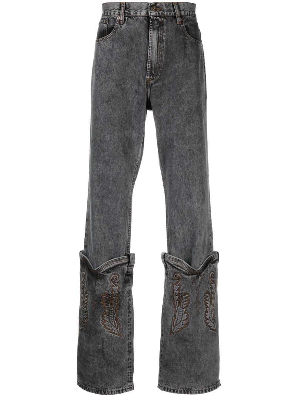 Cowboy Cuff straight jeans - 1