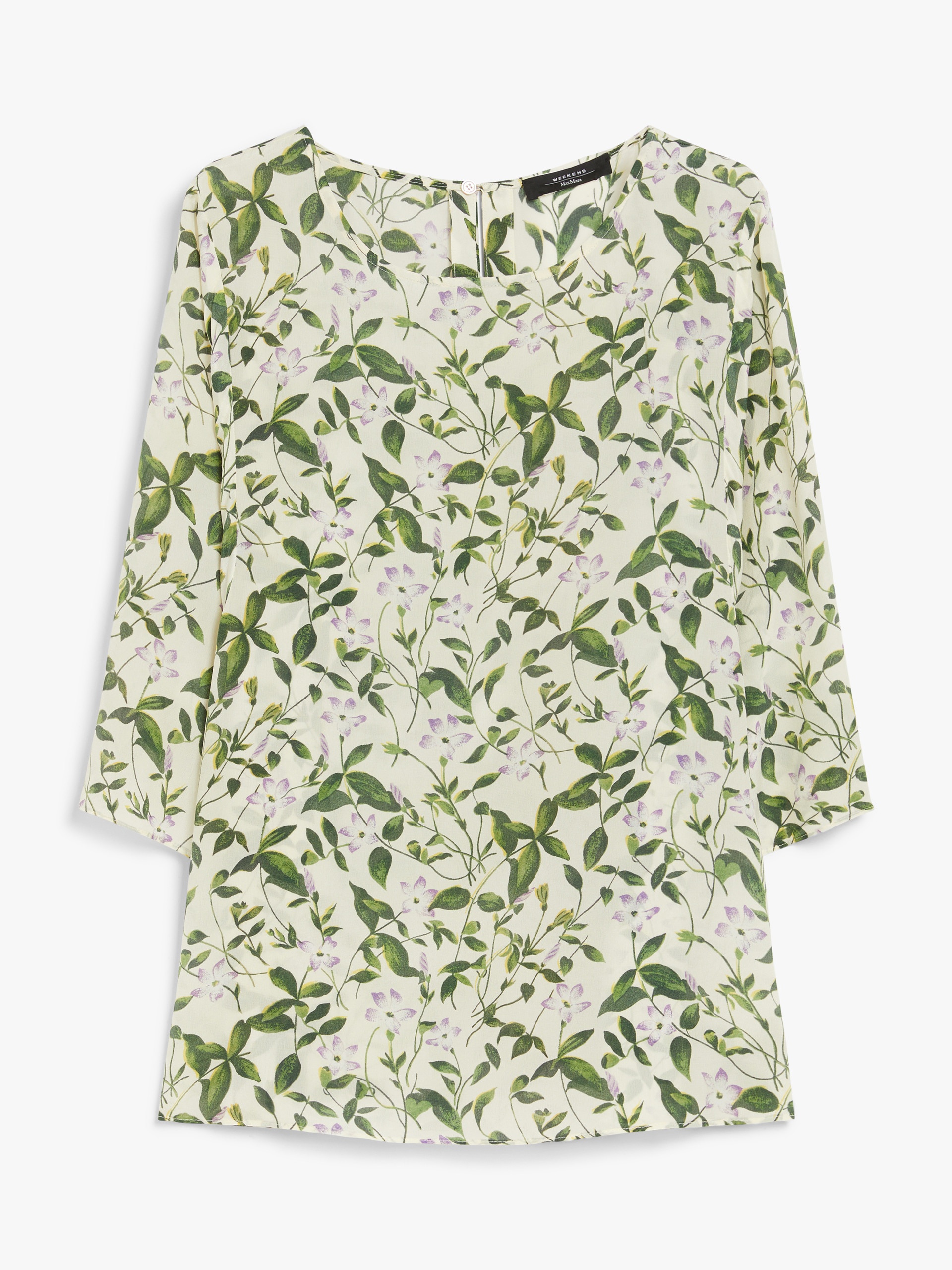 GINNICO Silk twill blouse - 1