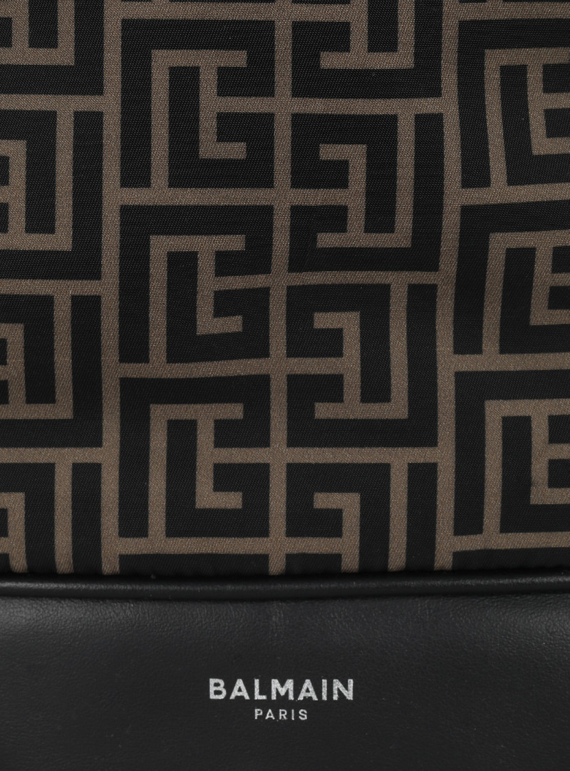 Bicolor jacquard 1945 crossbody backpack 6