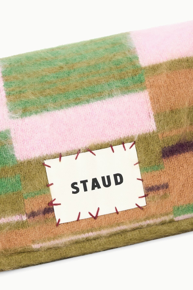 STAUD TIMMY CONVERTIBLE SHOULDER BAG PIXEL 5