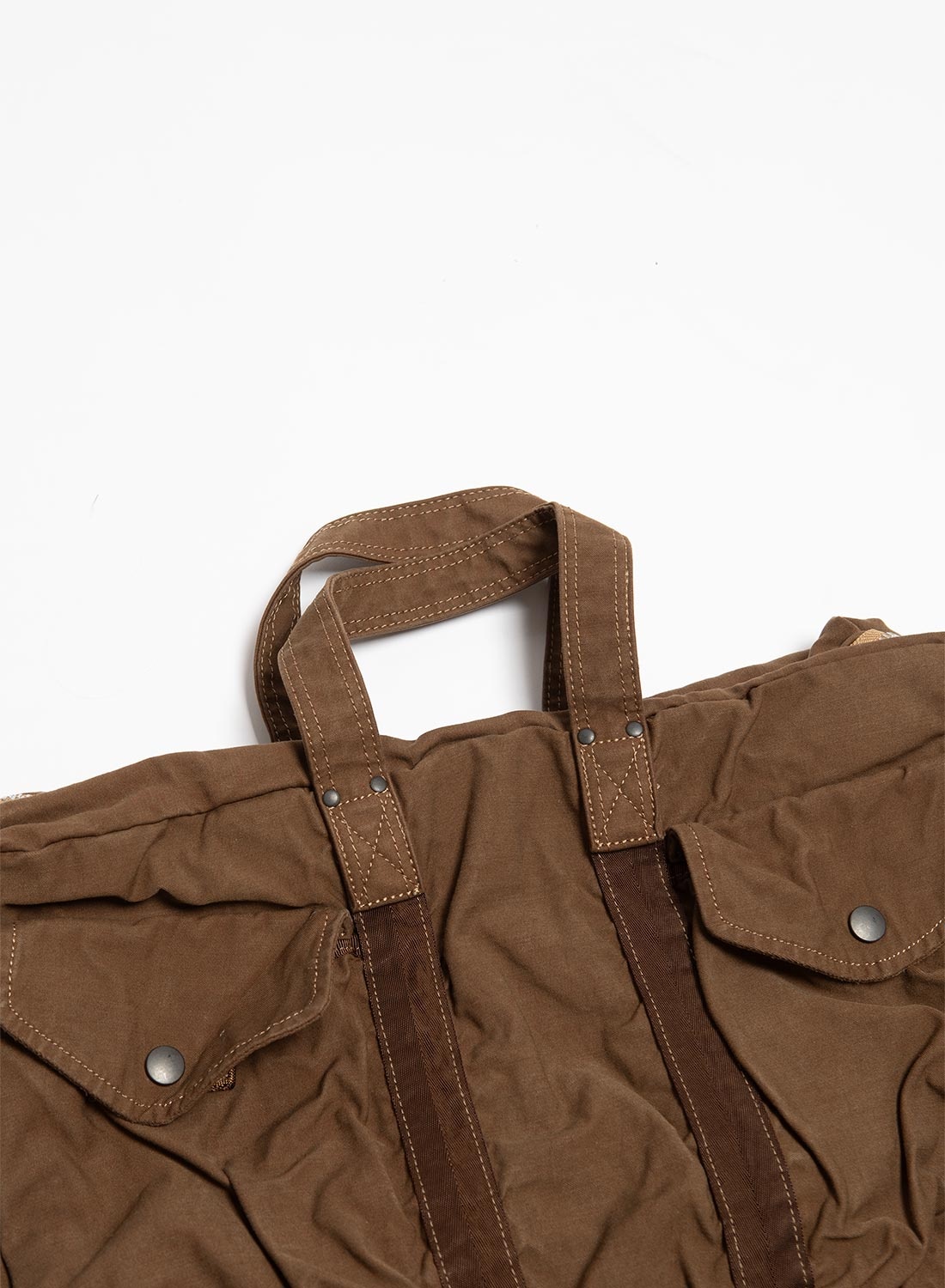Porter-Yoshida & Co Crag 2Way Boston Bag Small in Coyote - 5
