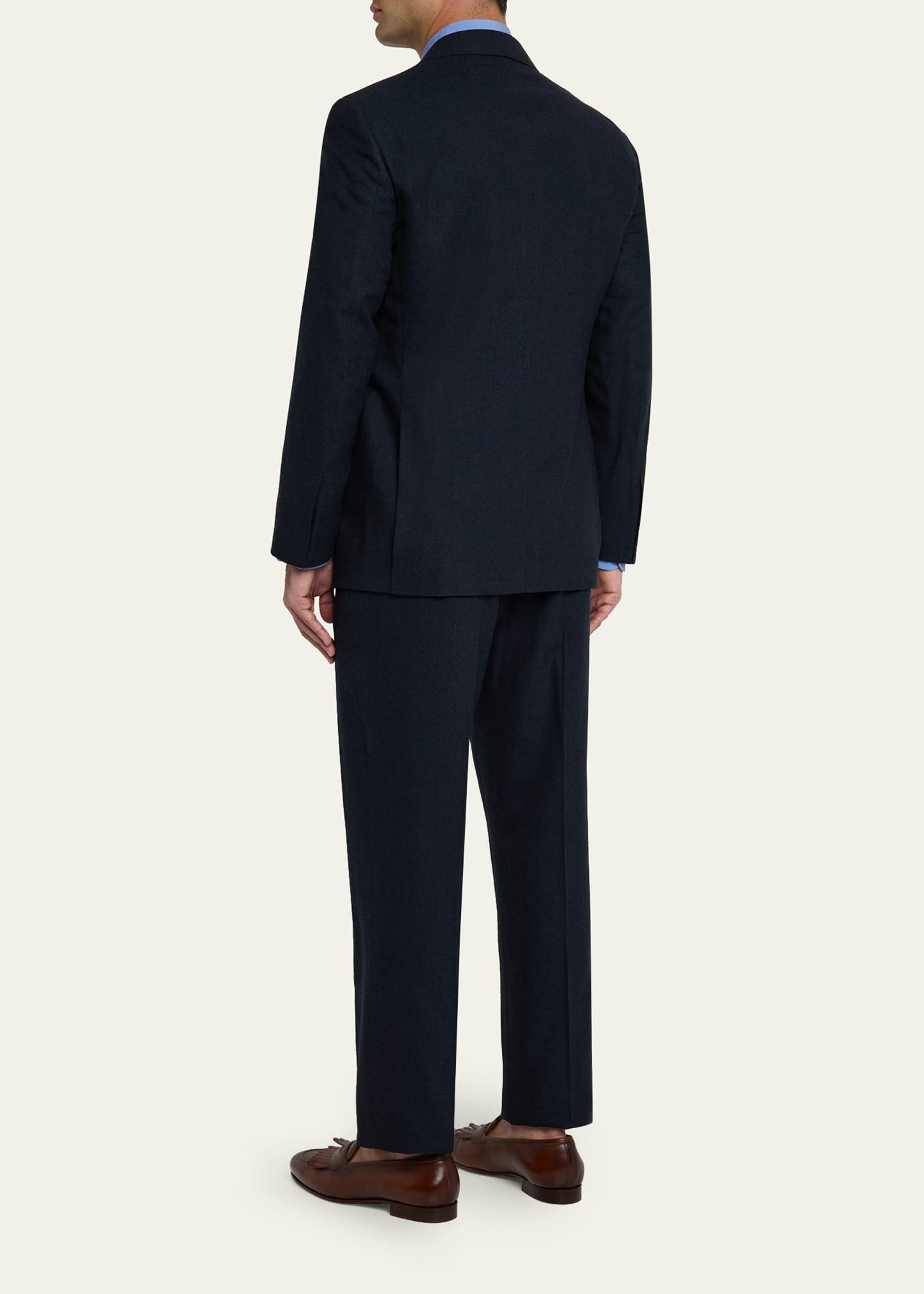 Men's Tonal Glen Check Slim Two-Piece Suit - 3