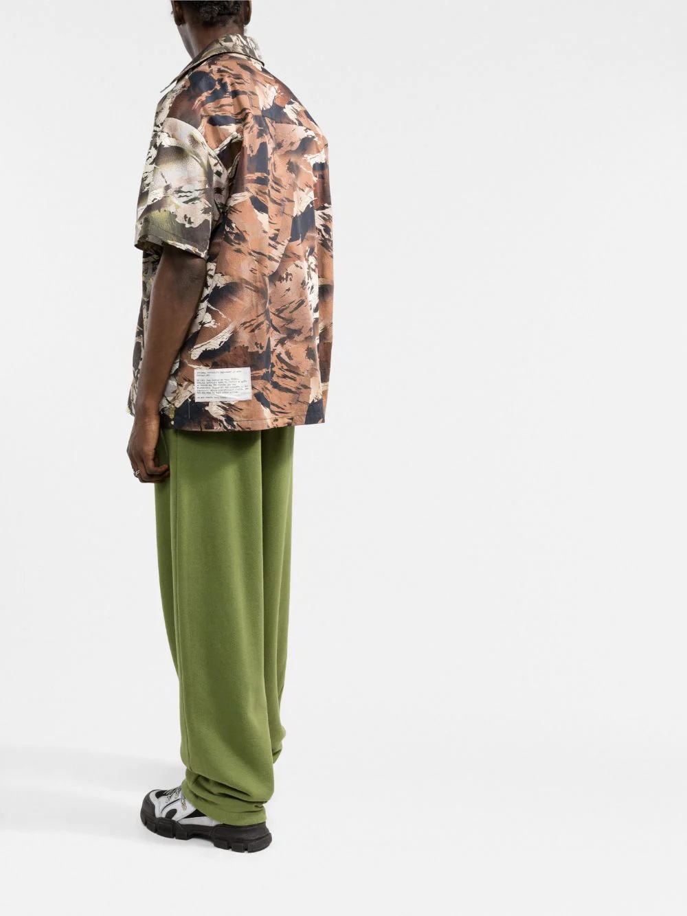 camouflage-print bowling shirt - 4