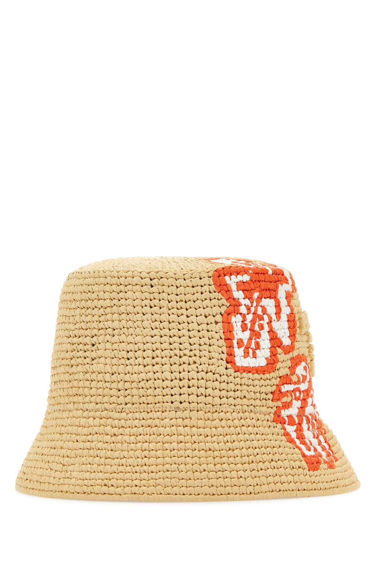 Prada Women Raffia Bucket Hat - 3