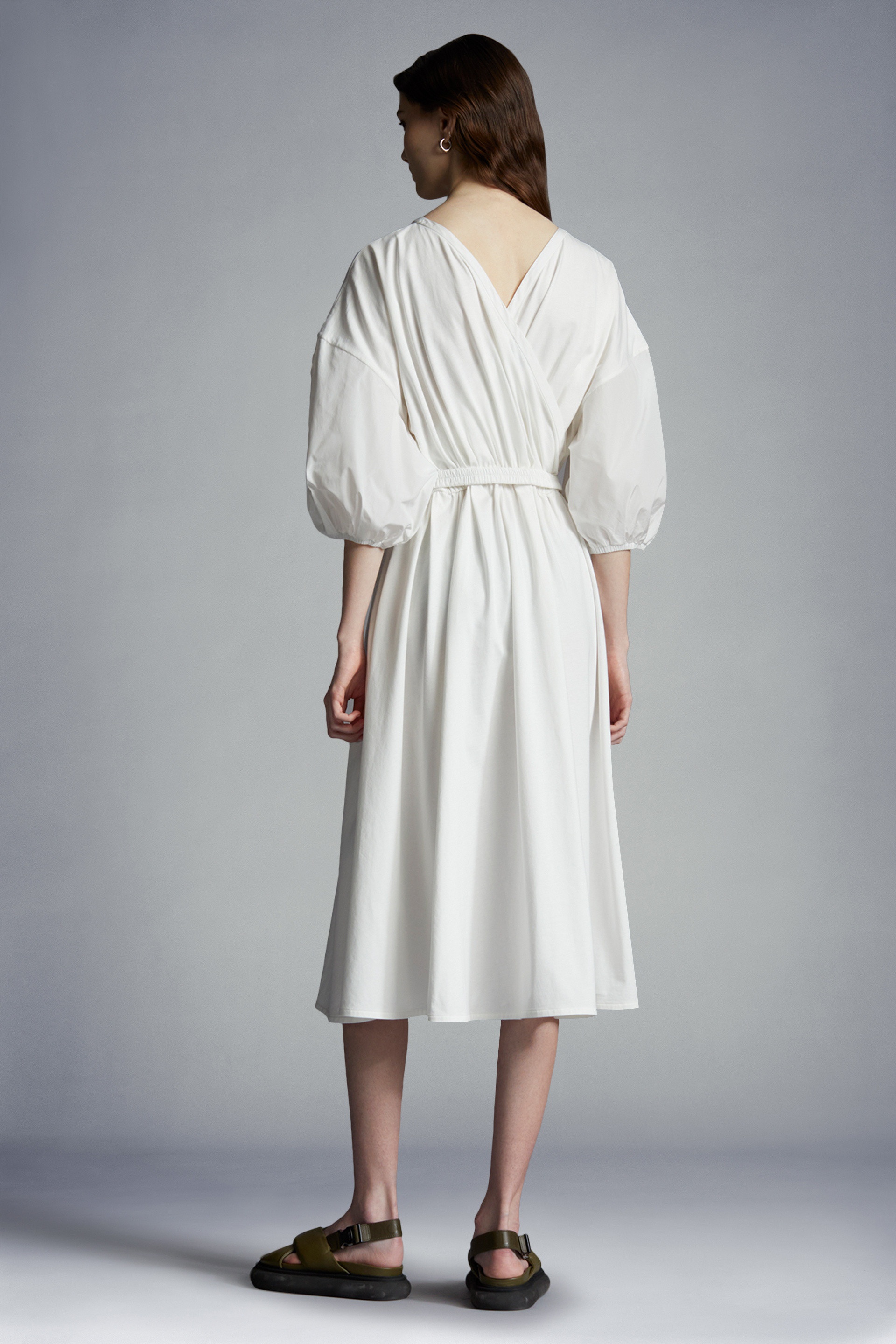Belted Midi Dress - 5