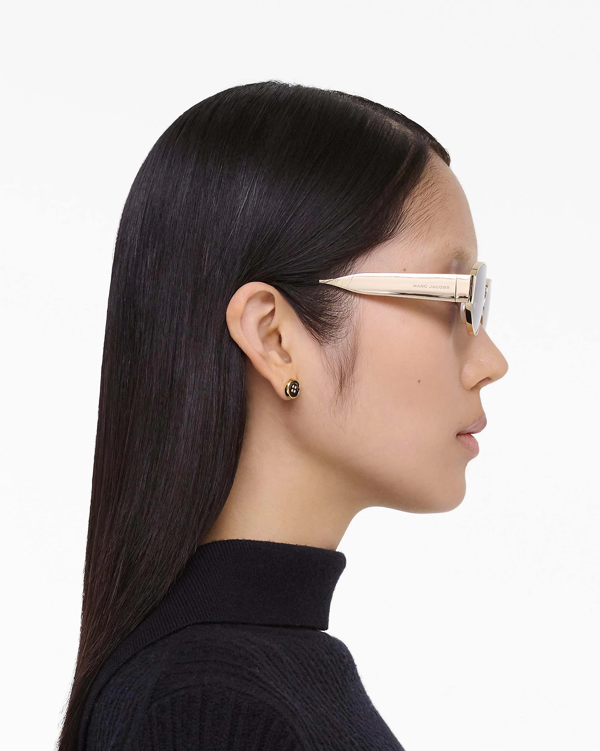 Marc Jacobs THE CLASSIC LOGO ROUND SUNGLASSES | REVERSIBLE display picture 2