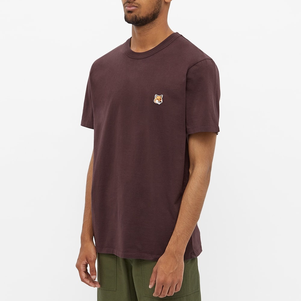 Maison Kitsuné Fox Head Patch Classic Tee - 3