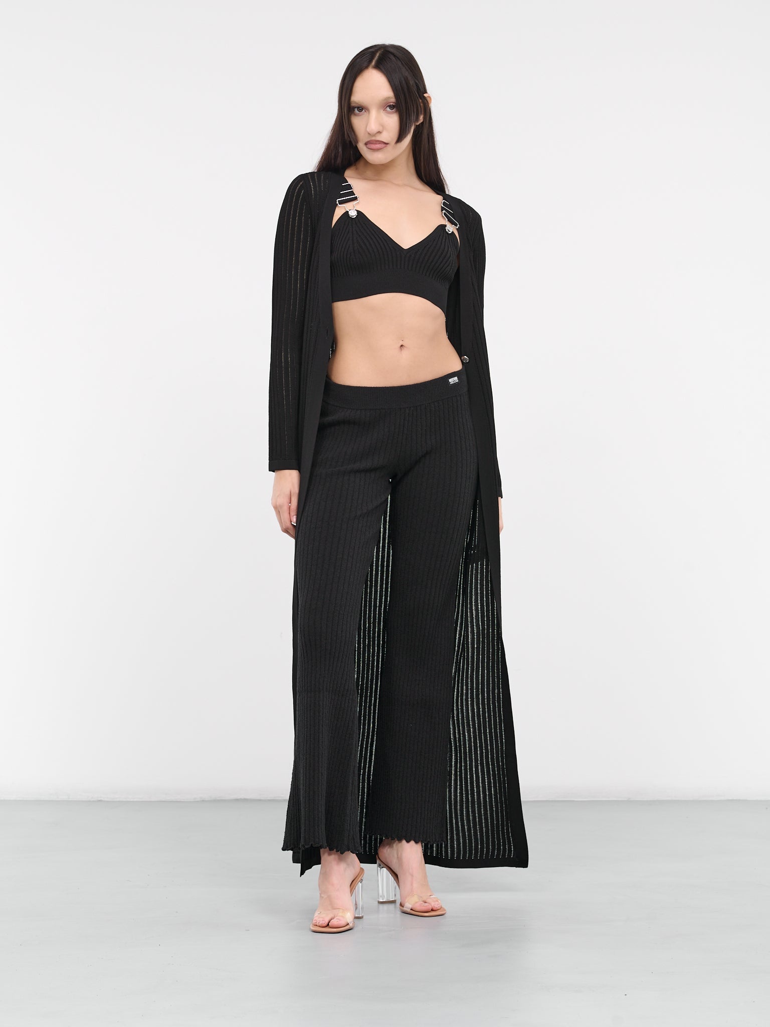 Rib-Knit Maxi Cardigan - 6