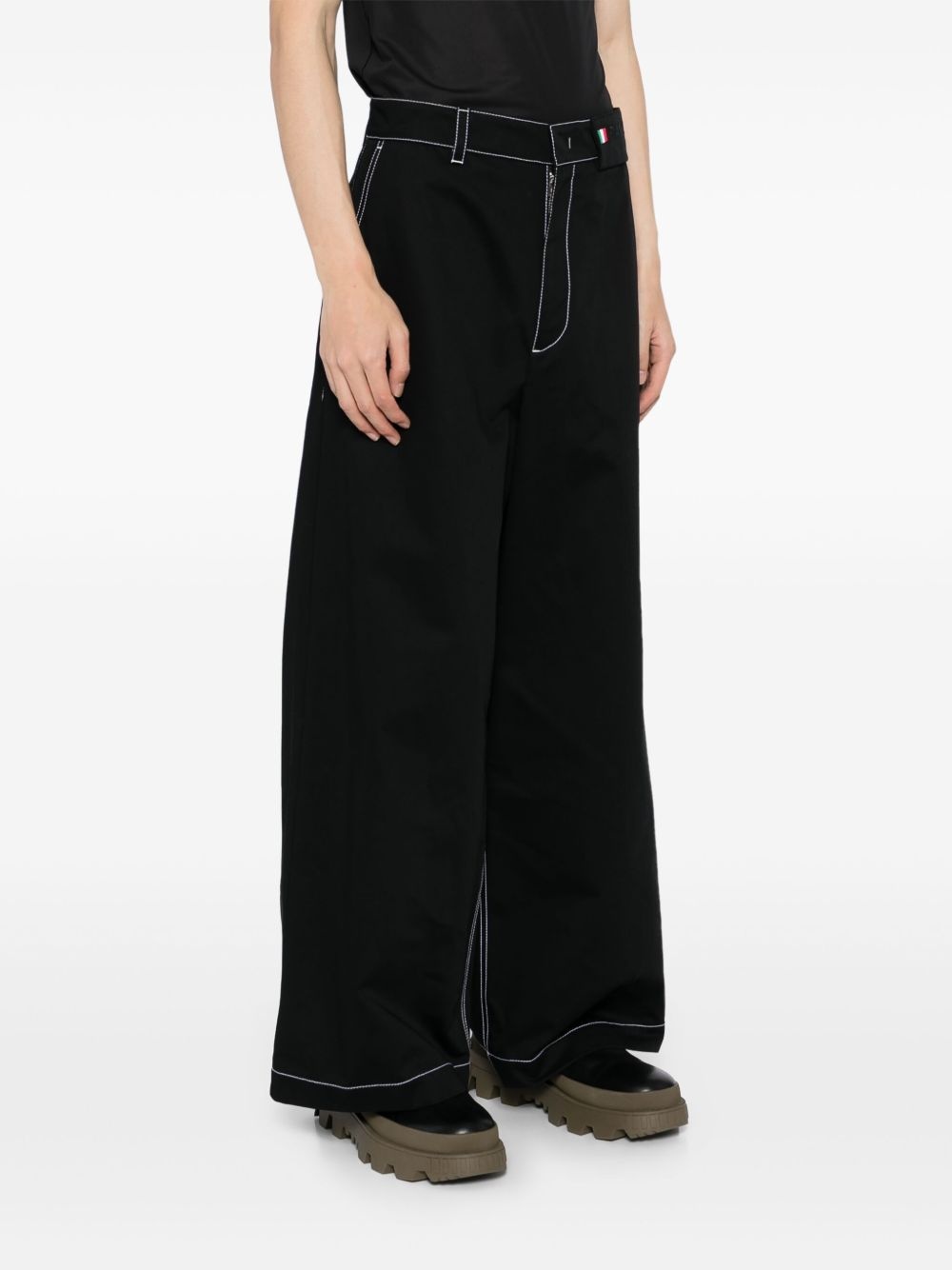 x Palm Angels wide-leg trousers - 3