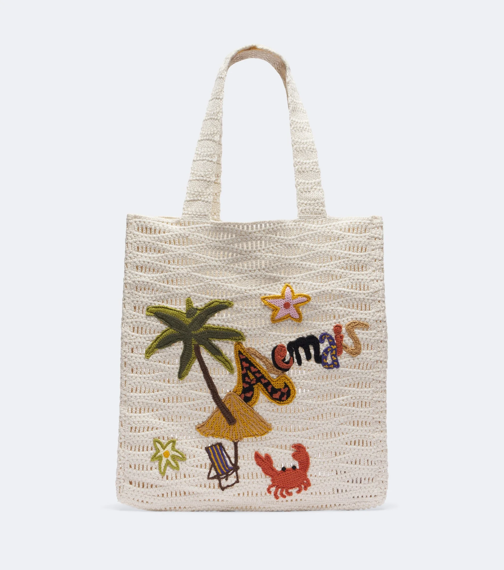 Island Cove Large crochet tote bag - 1