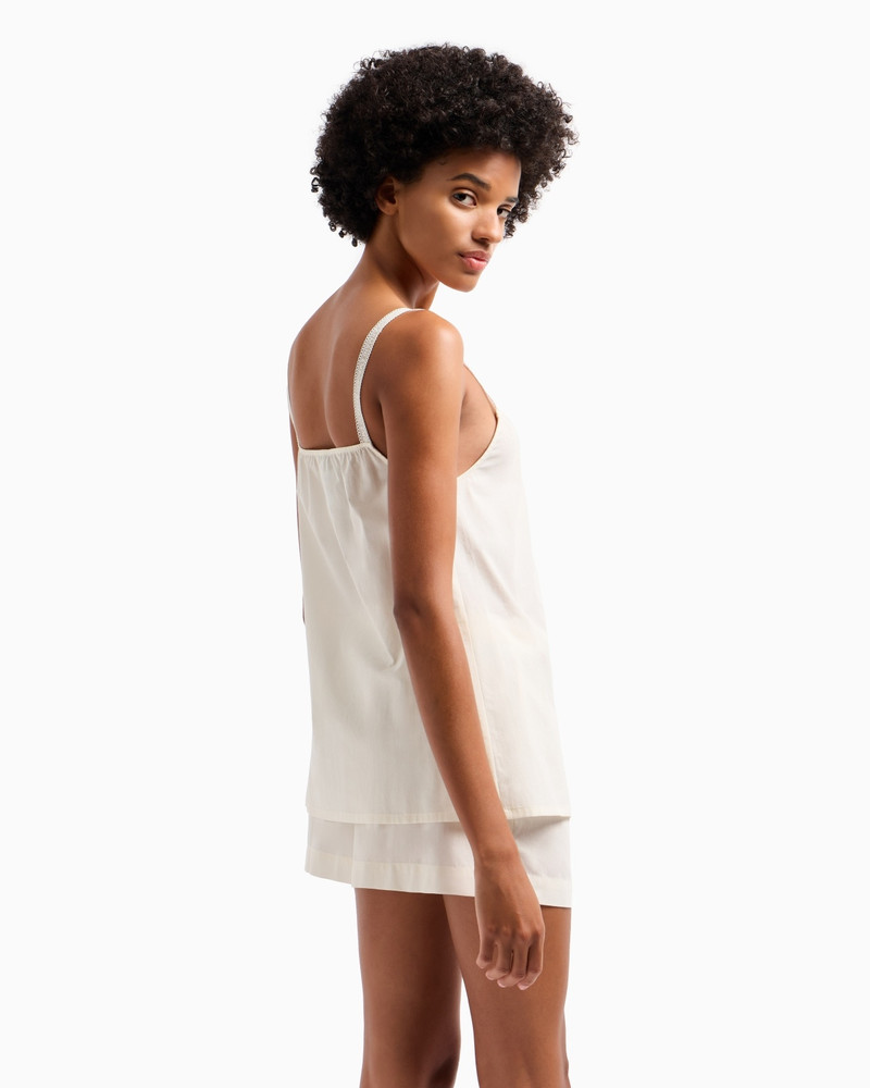 LOUNGEWEAR TOP WITH LOGO EMBROIDERY 3