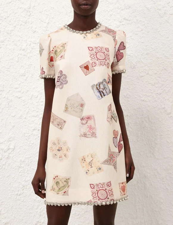 Hypnotic Jewelled Shift Dress - 2