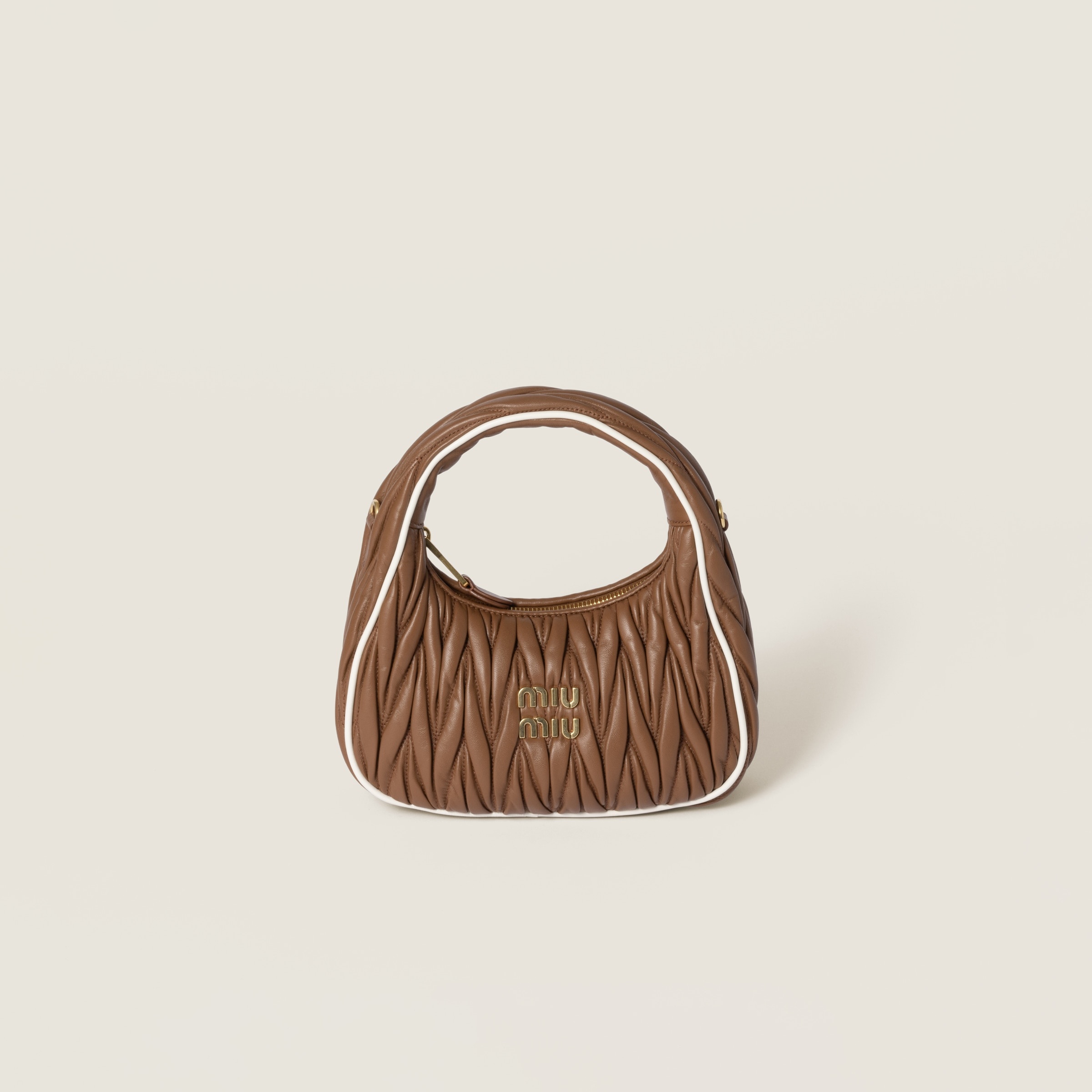 Wander matelassé nappa leather bag - 1
