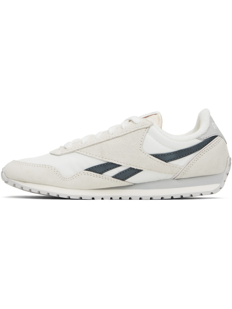 Reebok White & Gray Classic AZ Sneakers outlook