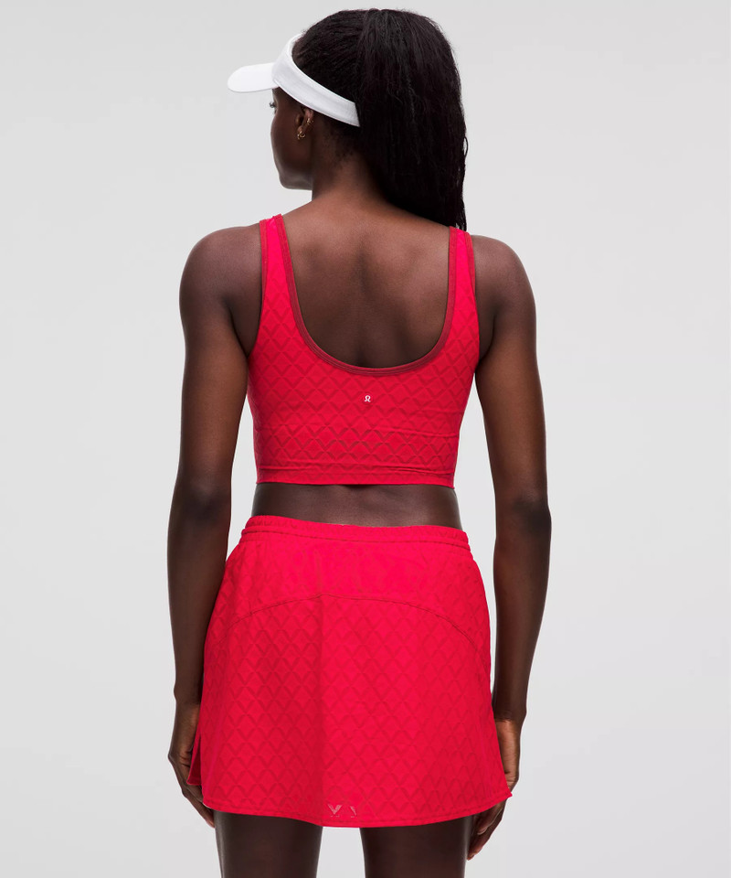 lululemon Textured Mesh Tennis Tank Top *Medium Support, B/C Cup outlook