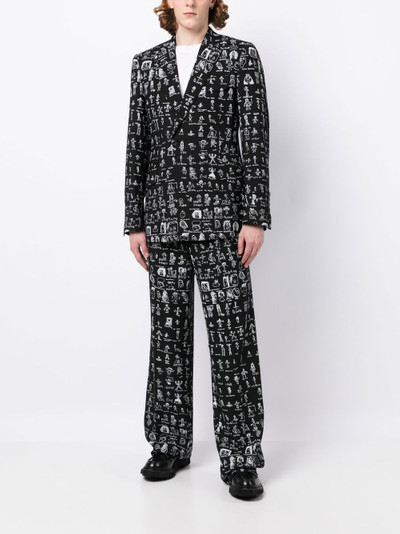 Vivienne Westwood all-over graphic print trousers outlook