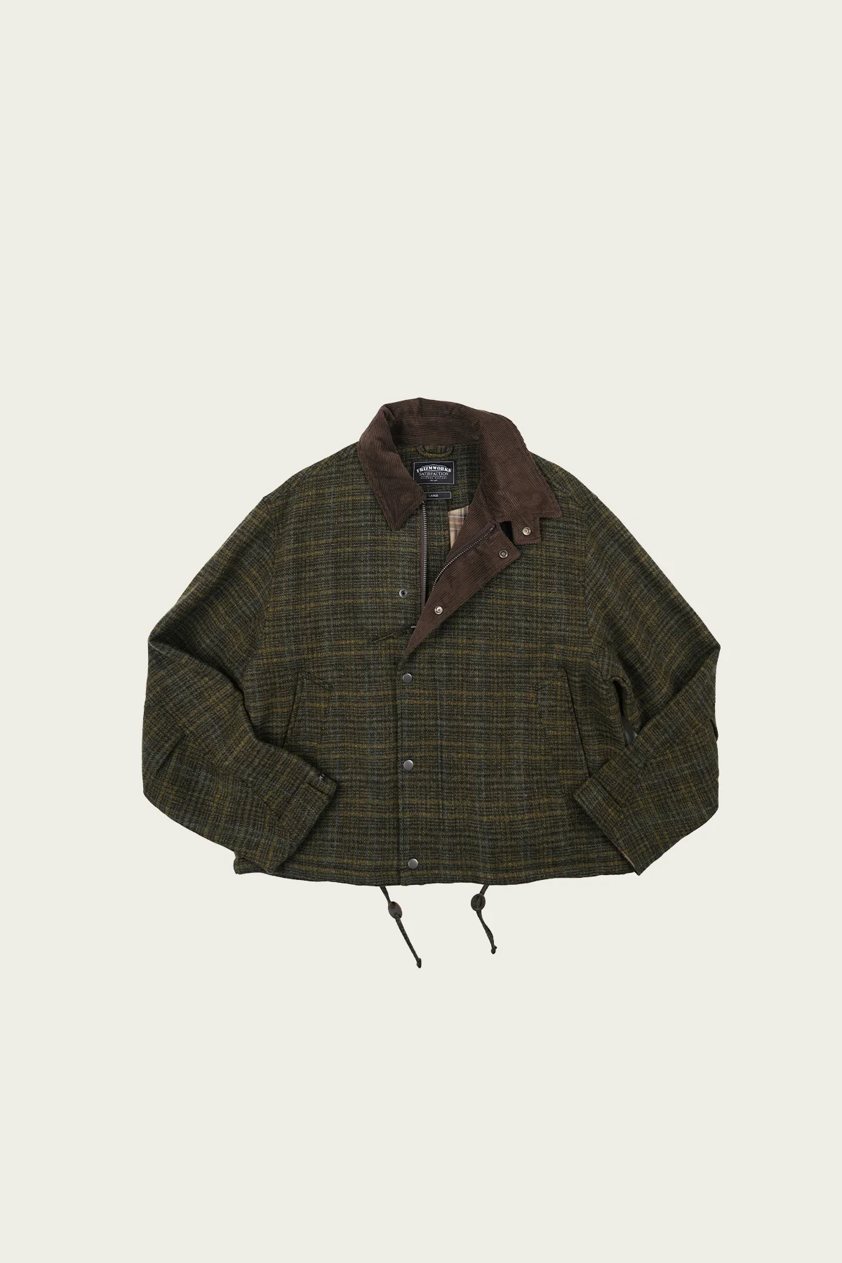 Wool Heritage Hunting Jacket - Seaweed - 1