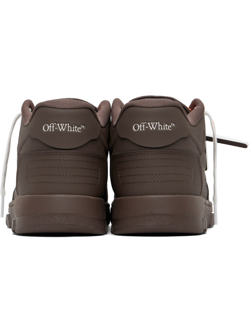 Brown 'Out Of Office' Molded Sneakers 2