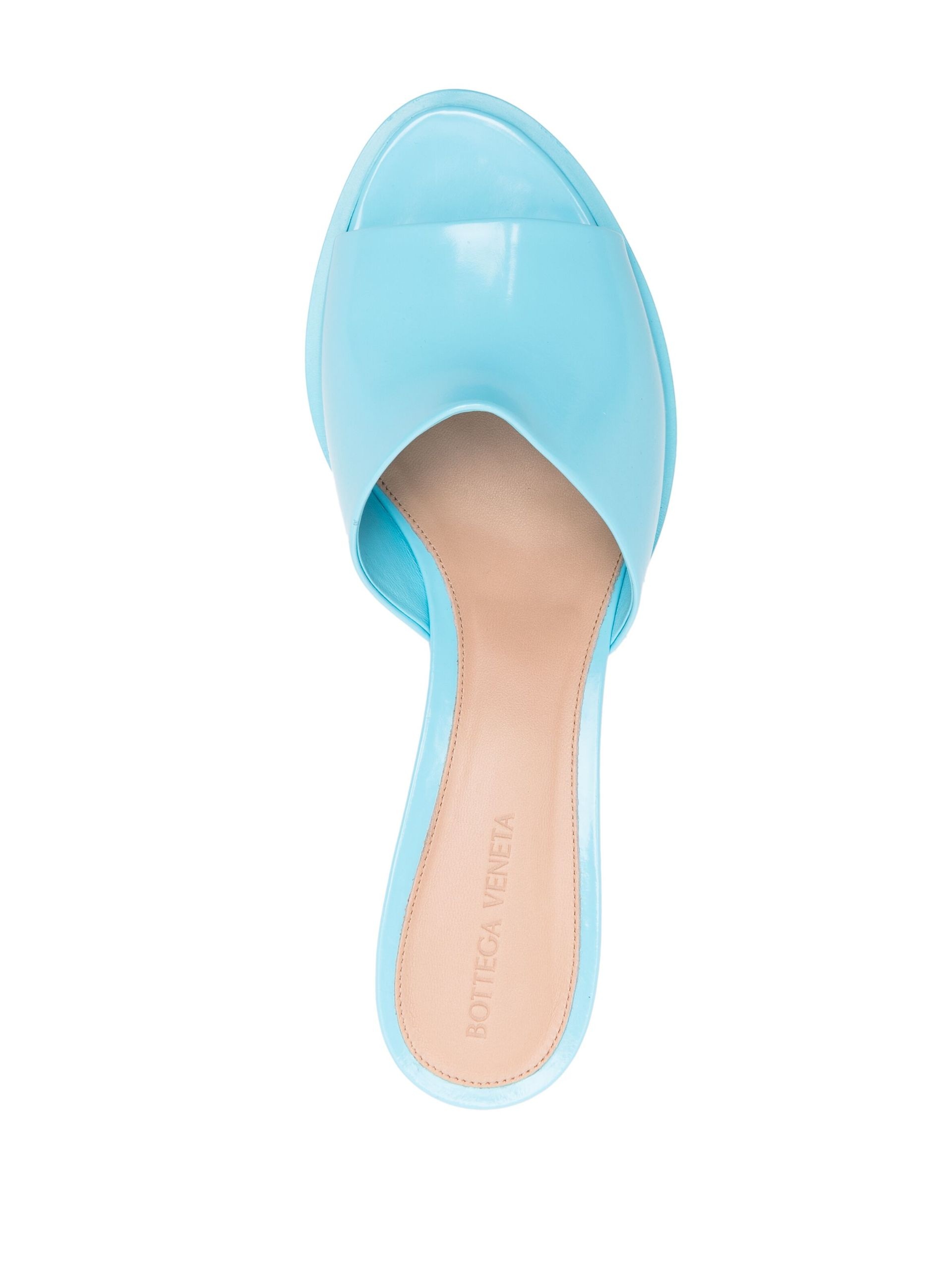 Blue 50 Cha-Cha Mules - 4
