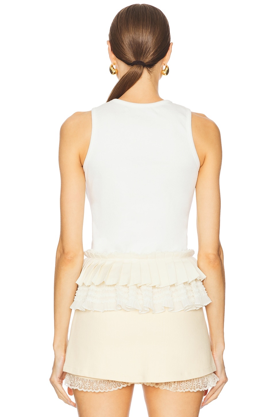 Buttoned Sleevelss Top - 3