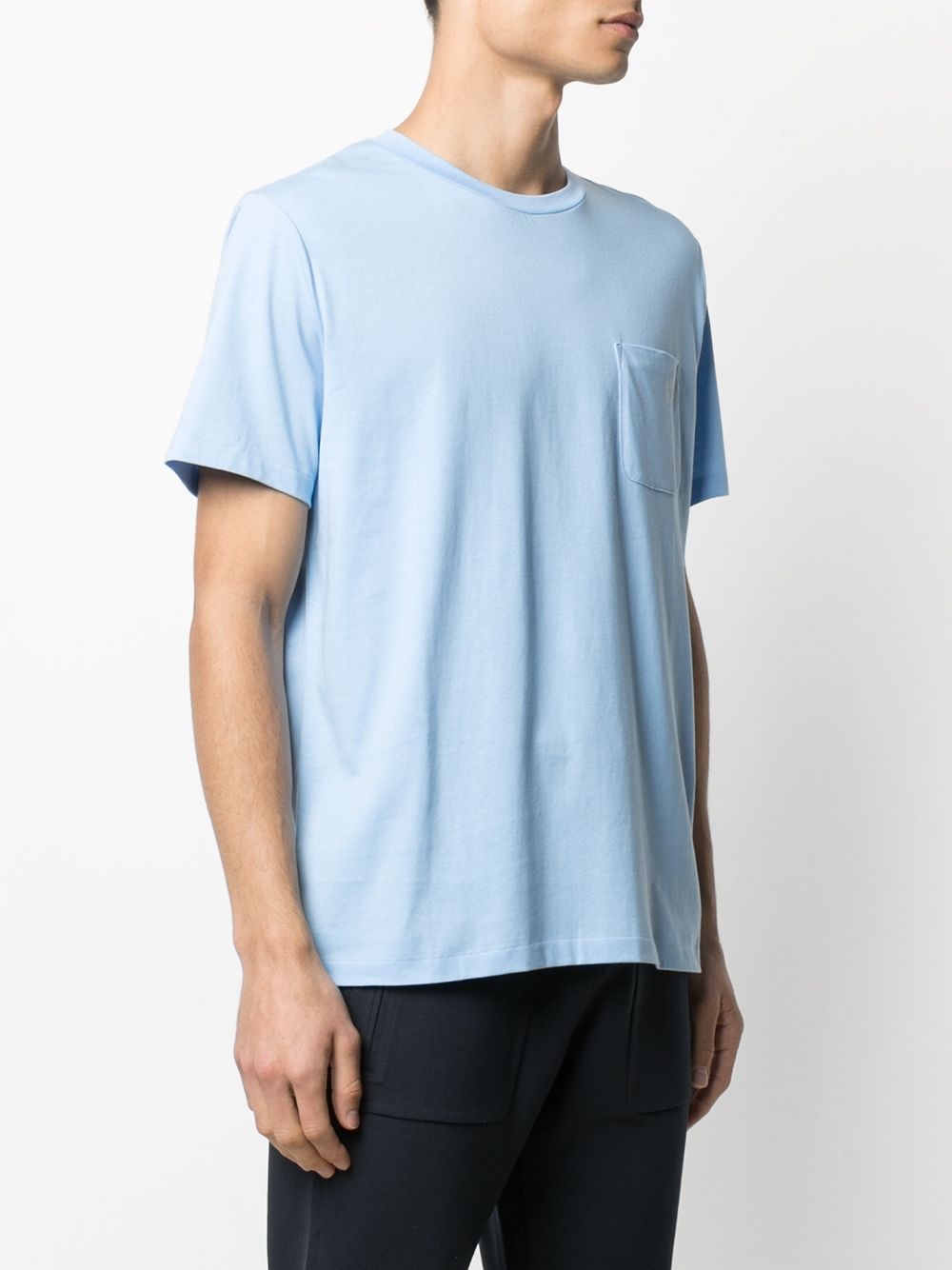 patch-pocket cotton T-shirt - 3