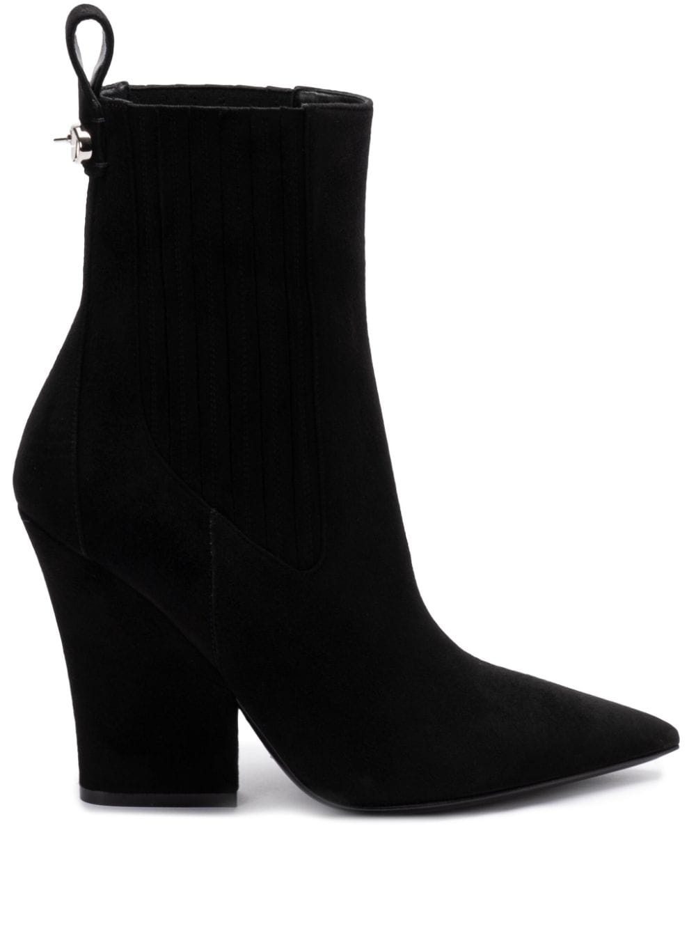 VLogo suede boots - 1