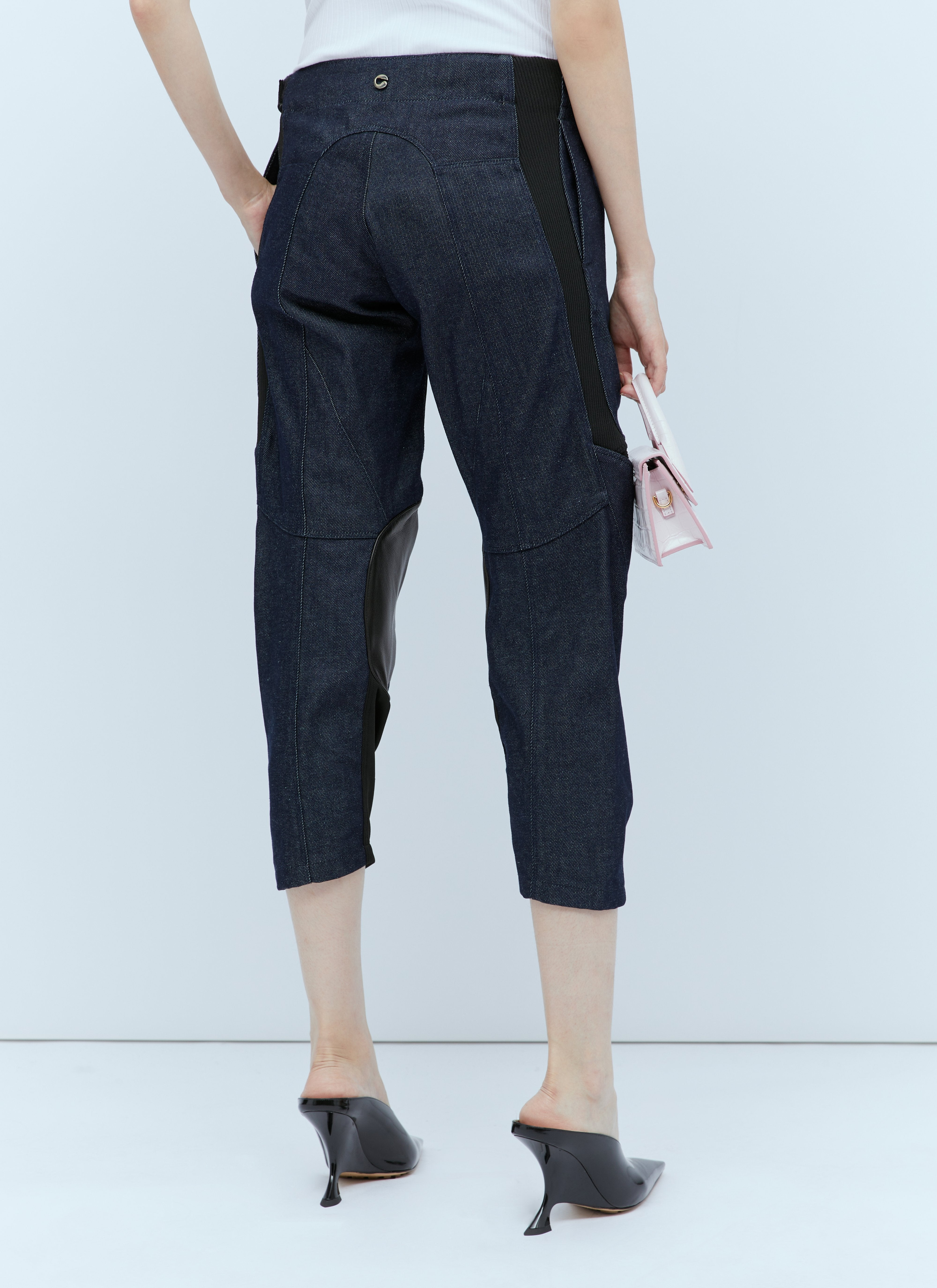 Coperni Women Denim Racing Pants - 6