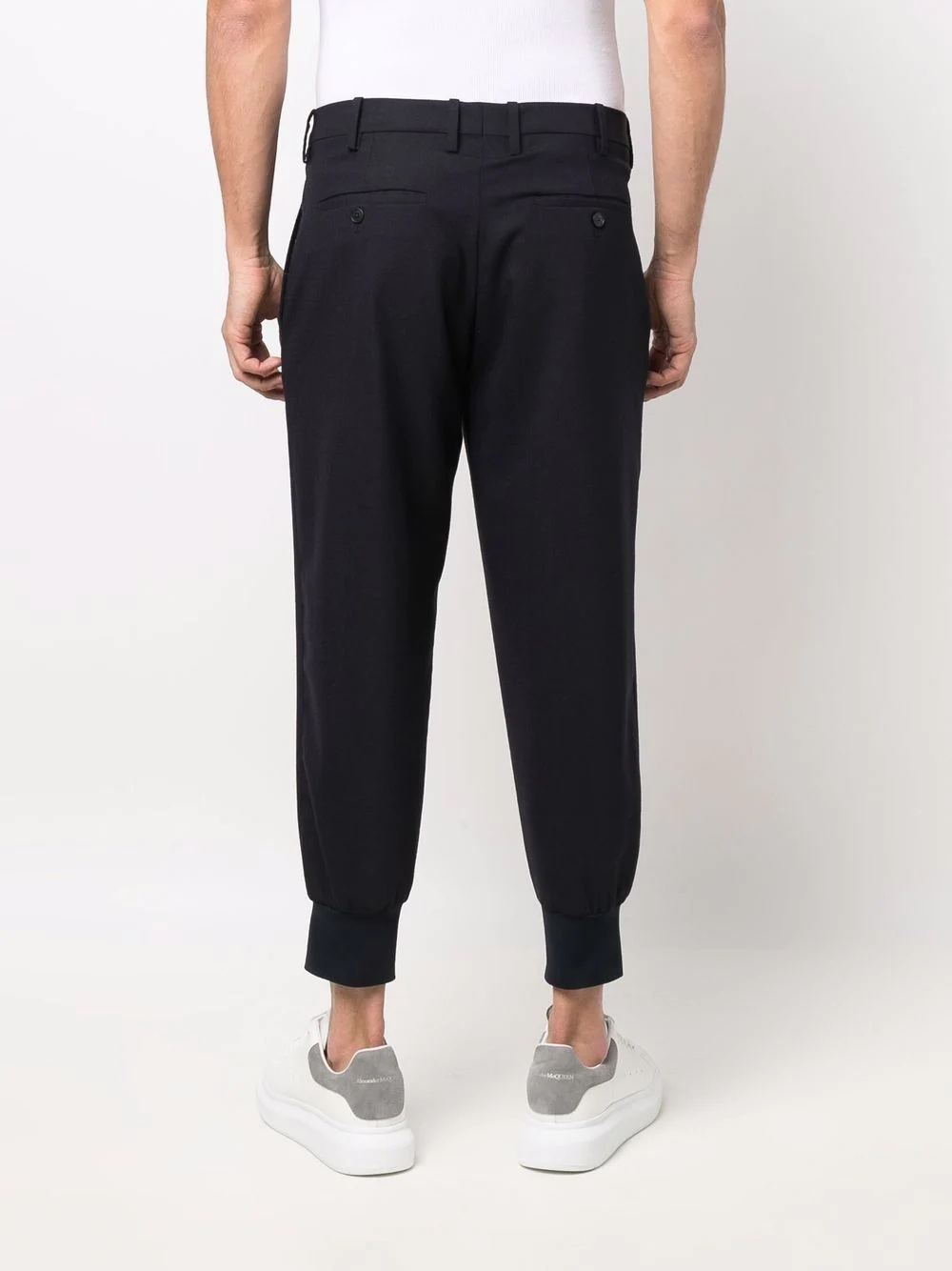 tailored tapered trousers - 4