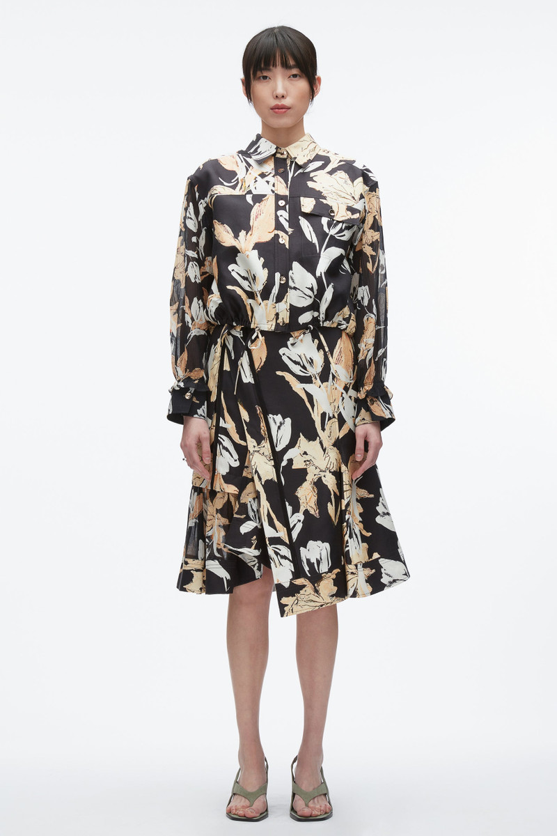 3.1 Phillip Lim Joyful Tulip Cropped Shirt Jacket outlook