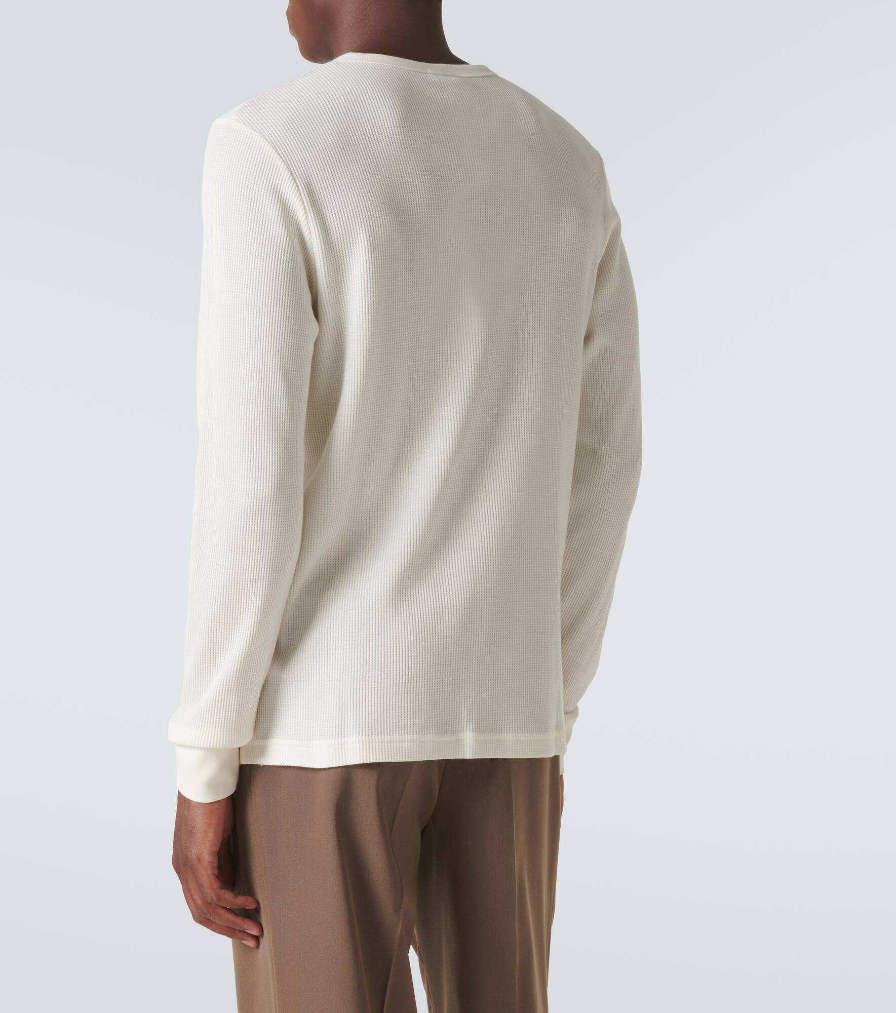 Cotton Henley shirt - 4