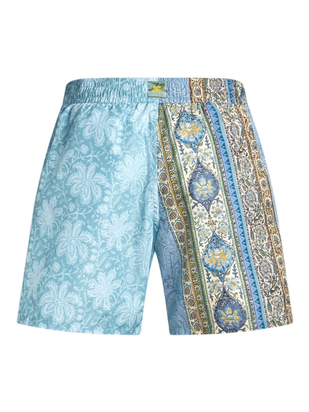 abstract-pattern swim shorts - 6