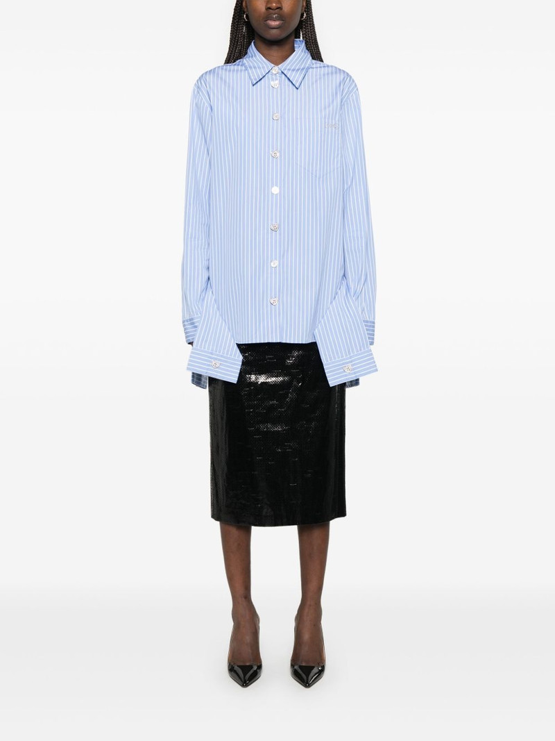 MACH & MACH striped cotton shirt outlook