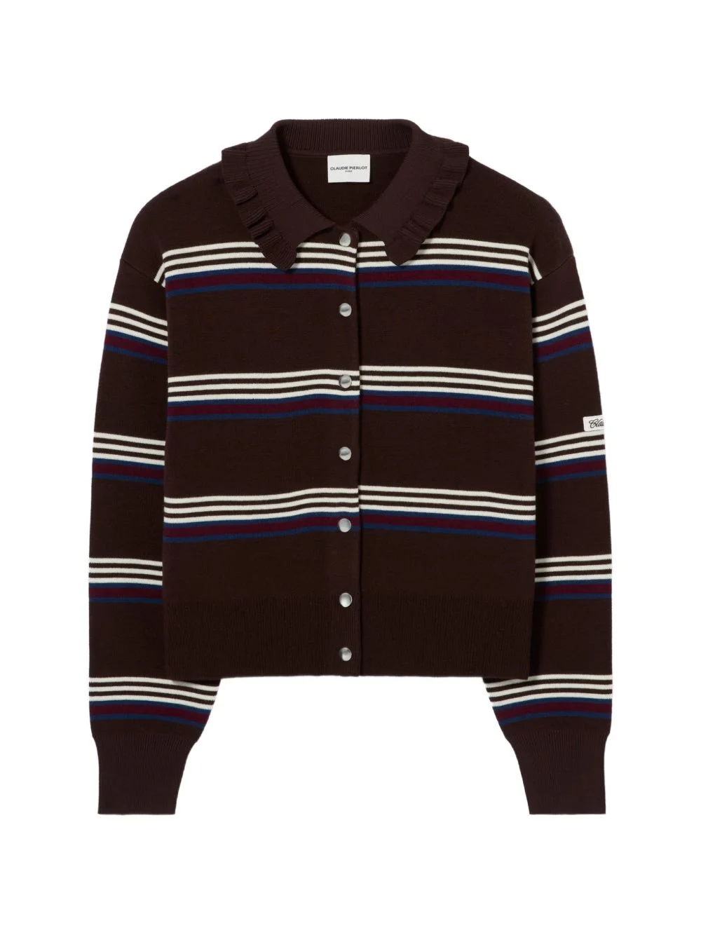 striped cardigan - 1