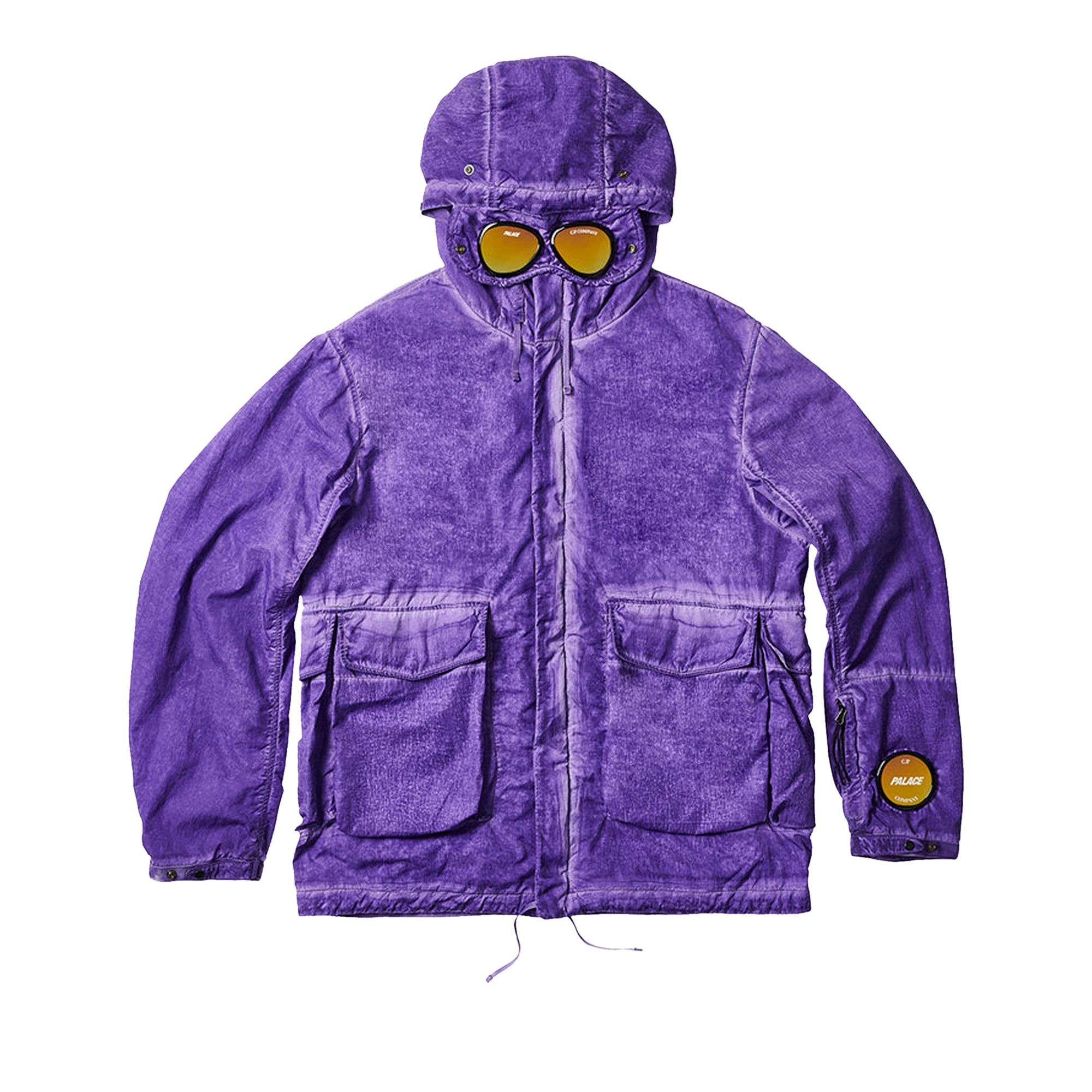 Palace x C.P. Company Shell Goggle Jacket 'Purple' - 1