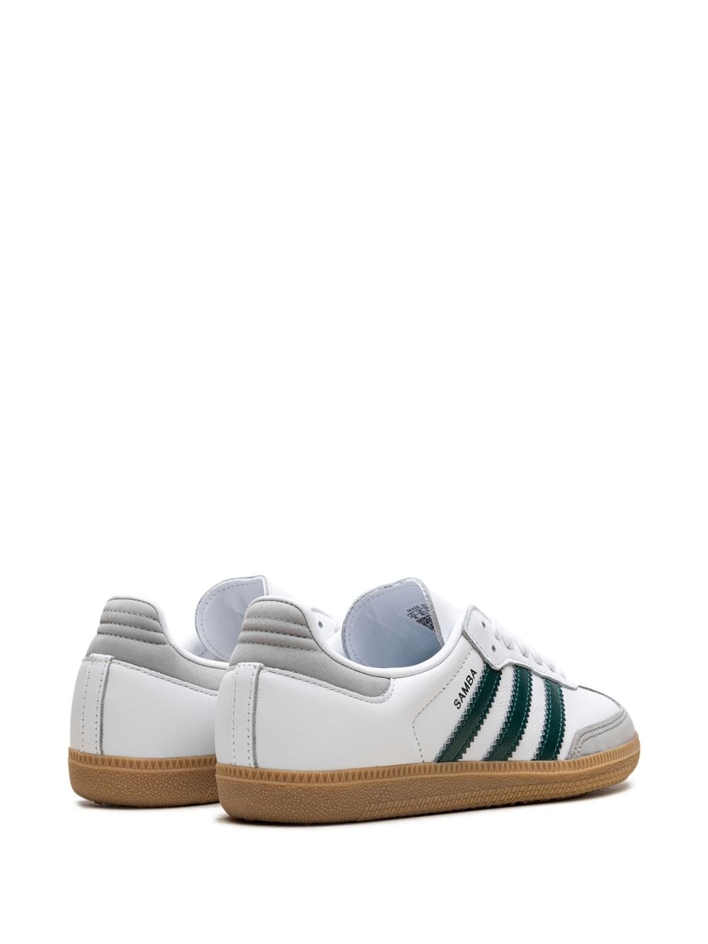 Samba OG "Cloud White/Collegiate Green/Grey Two/Gum" sneakers - 3