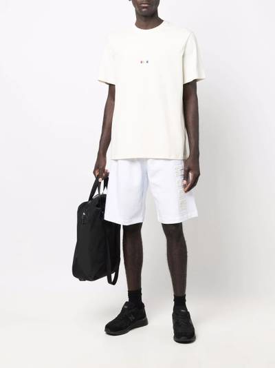 MSGM raised logo track shorts outlook