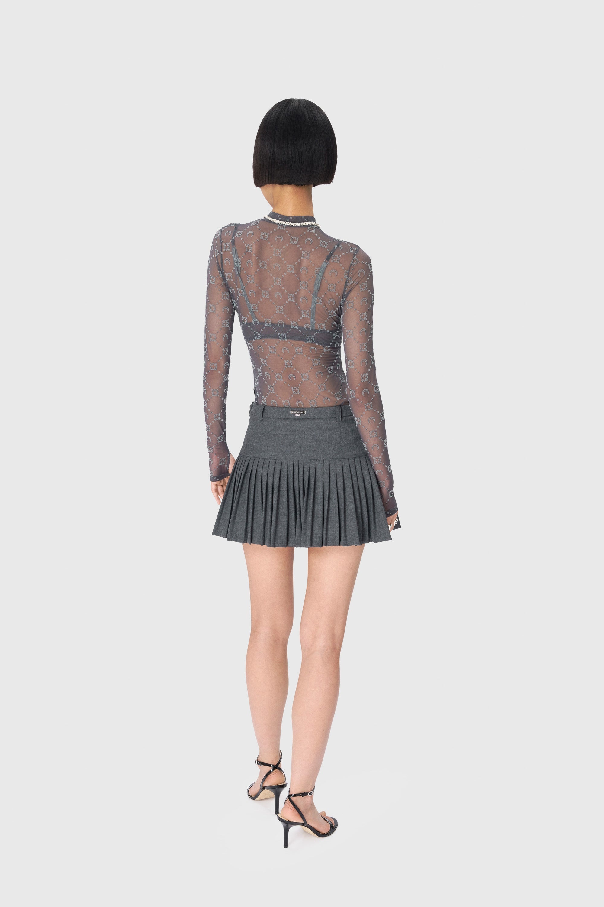 Regenerated Tailoring Pleated Skirt - 7