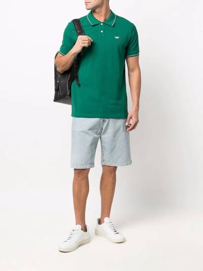 Diesel embroidered-logo polo shirt outlook