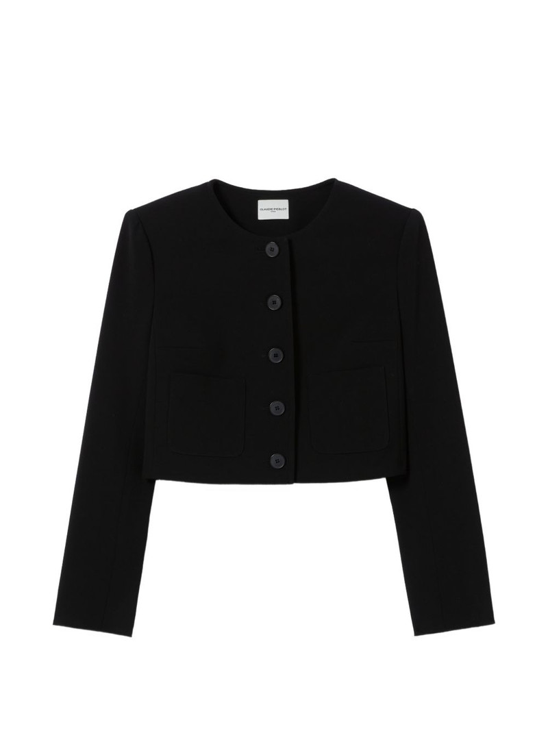 button front blazer 1