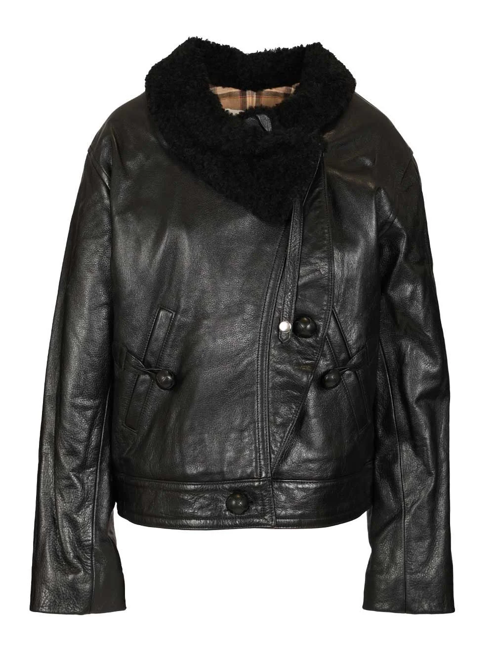 Isabel Marant Women Briyana Leather Jacket - 1