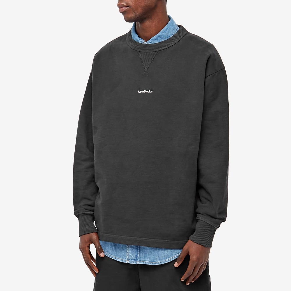 Acne Studios Fin Stamp Crew Sweat - 3