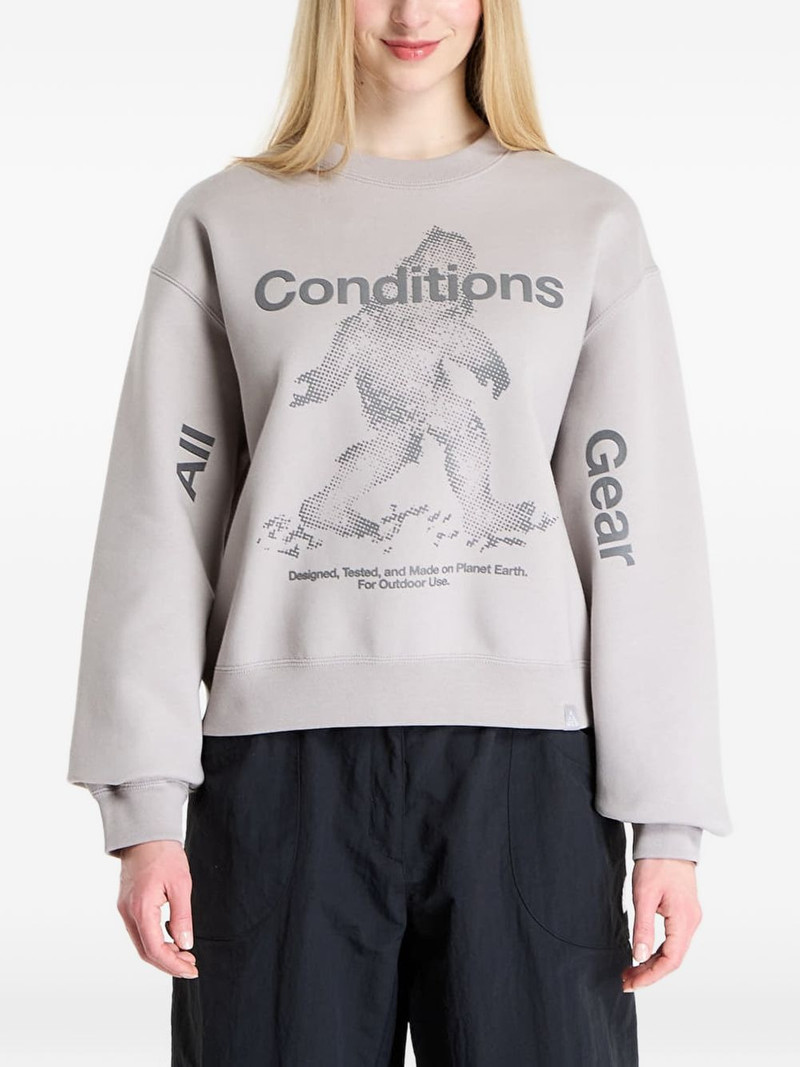 graphic-print sweatshirt 1