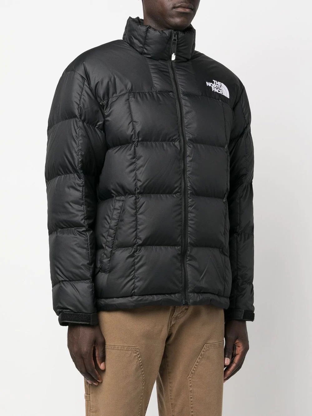 padded feather-down jacket - 3