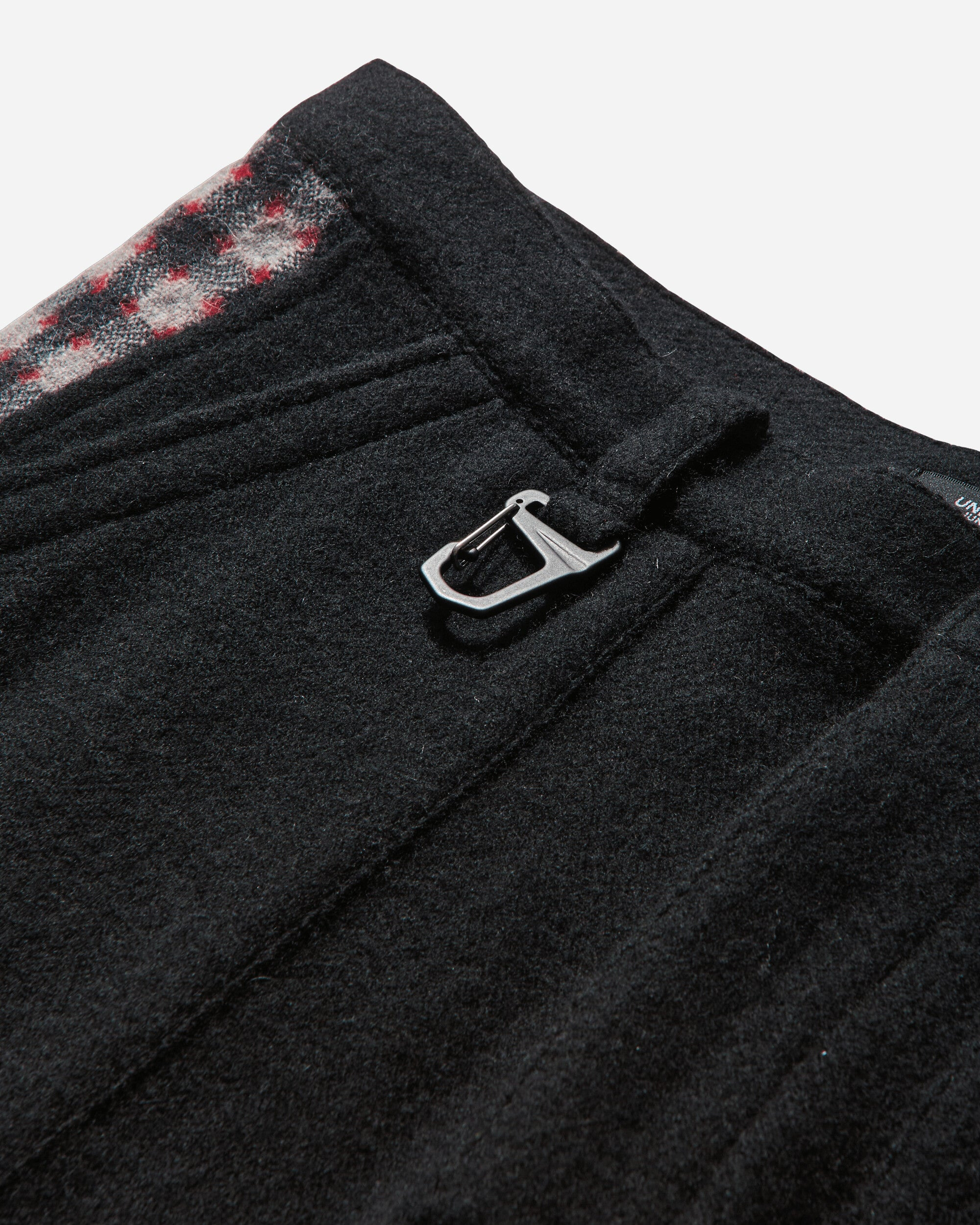 Men's Cotton Zip Pants Black - 3