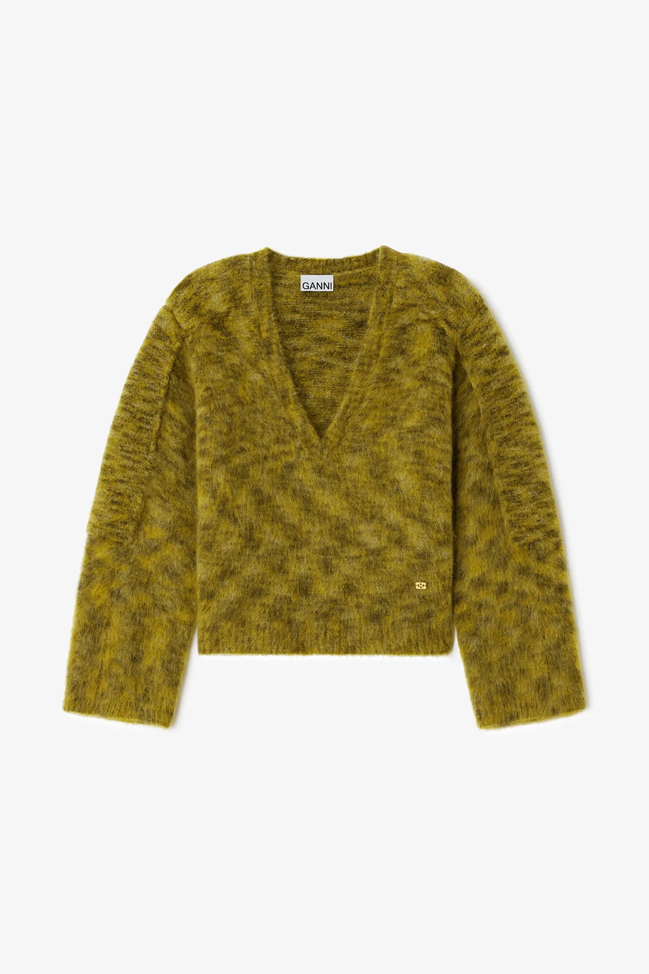 SWEATER IN BRUSHED MOHAIR - 1