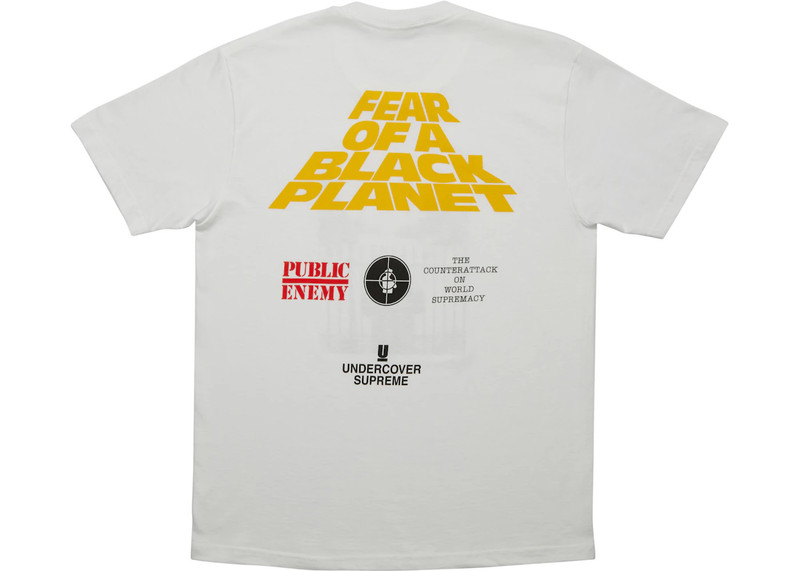 Supreme Supreme UNDERCOVER/Public Enemy White House Tee White outlook